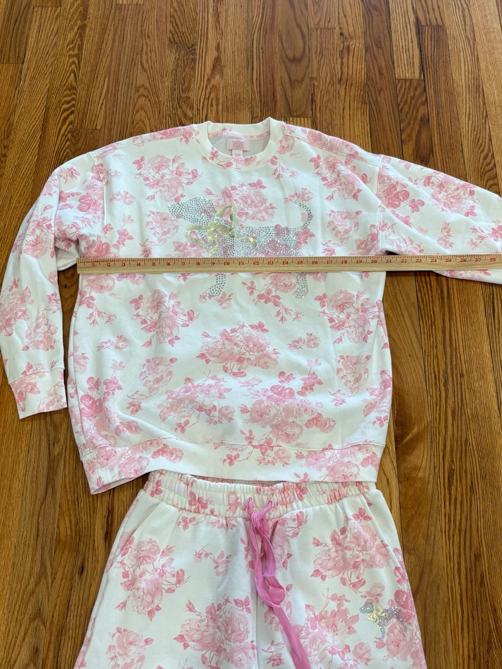 Pink Floral lounge Set- love shack fancy